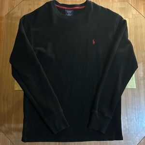 Polo by Ralph Lauren Black Long Sleeve Shirt